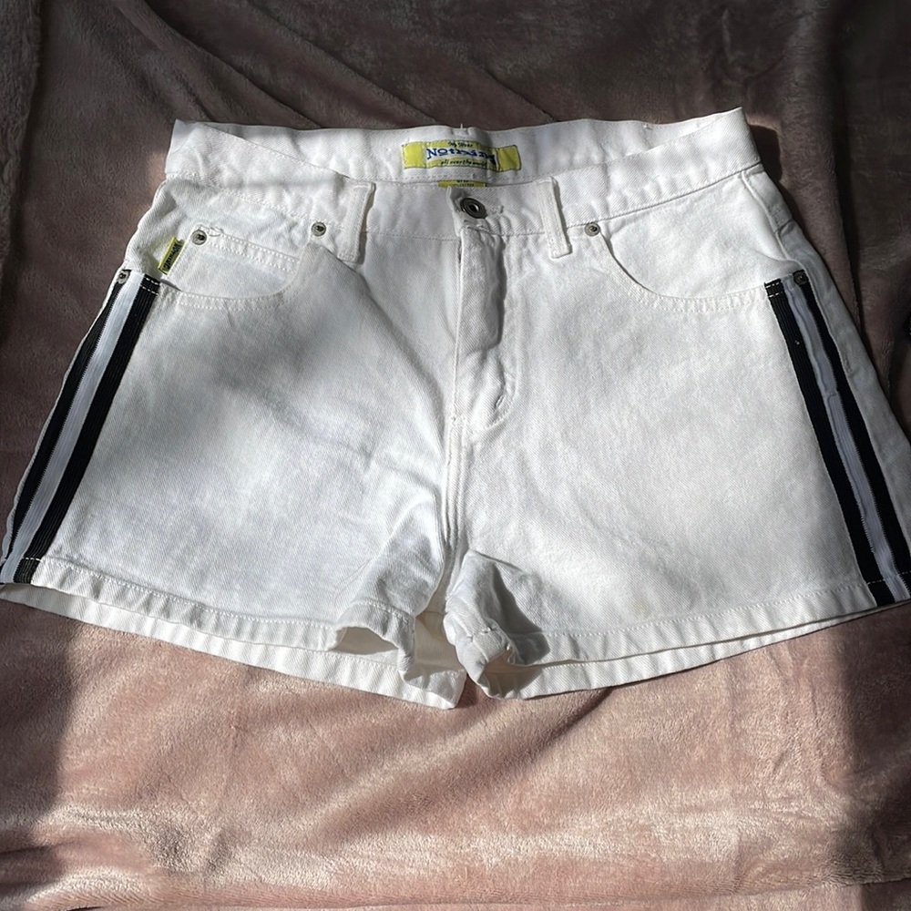 VINTAGE High Rise Jean Shorts